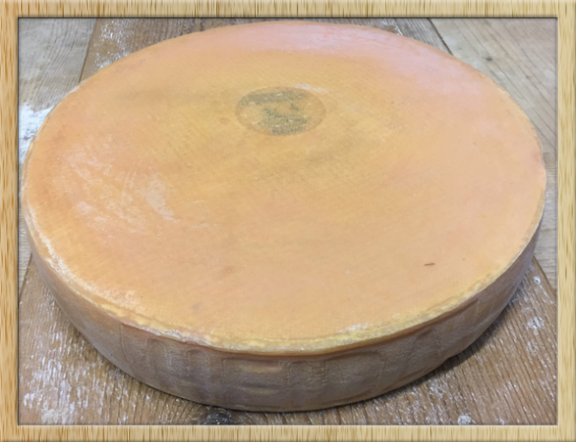 Heida-Tafelkäse Laib zu ca. 5 kg. 